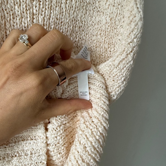 NWOT J. Crew Mina Halter Tank, Cream, Small - Picture 5 of 6